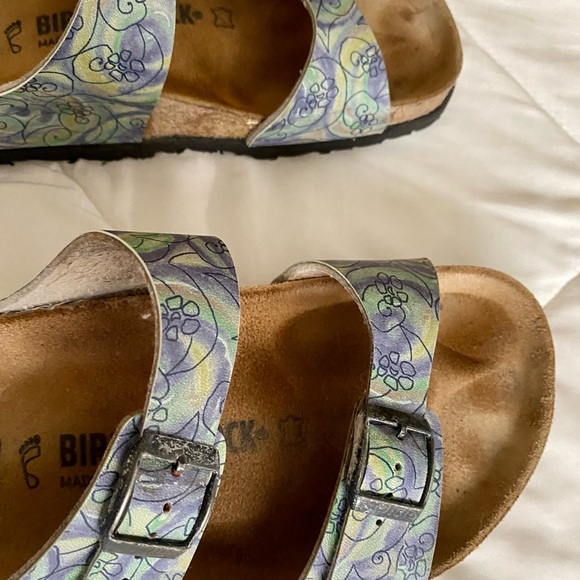 Birkenstock Multicolor Floral Sandals - Picture 7 of 9